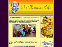 Tablet Screenshot of manateecafe.com